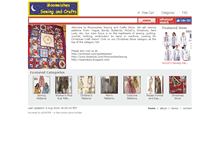 Tablet Screenshot of moonwishessewingandcrafts.com